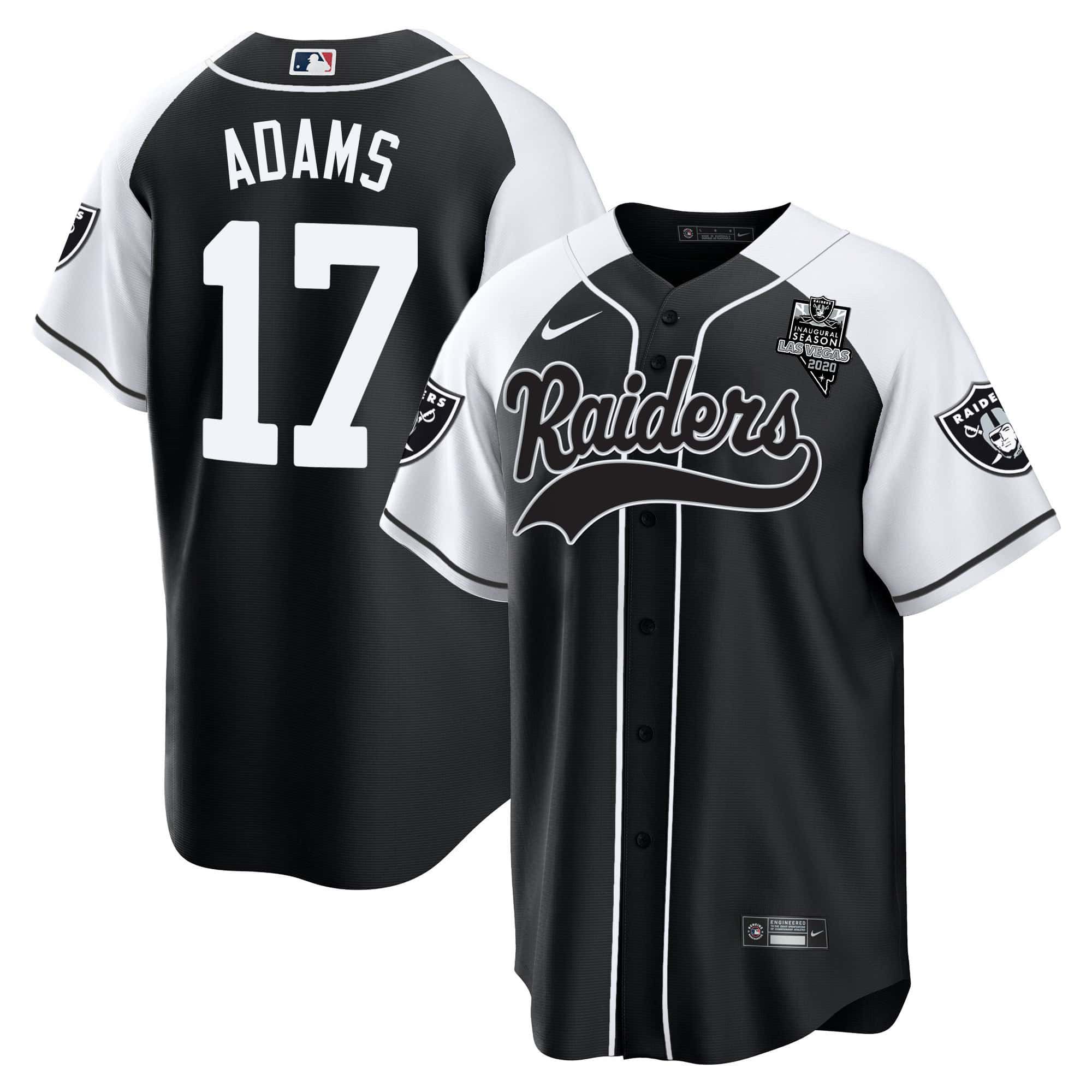 Men Oakland Raiders #17 Adams Black 2024 Nike Vapor Baseball NFL Jersey style 1->indianapolis colts->NFL Jersey